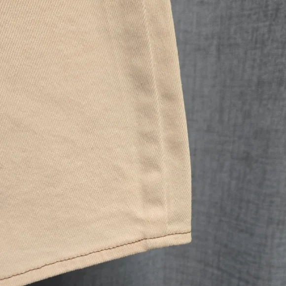 Gianni Bini Cream Mini Skirt with Pearl Button Accents Size XL NWT - Picture 10 of 15